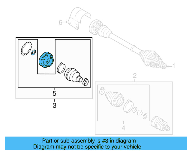 Inner Joint Assembly 1KM-498-103 - View 26