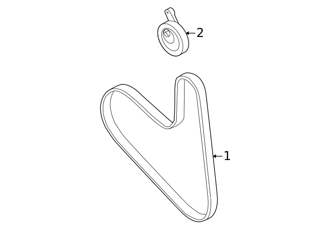 Serpentine Belt 04E-145-933-AG - View 5