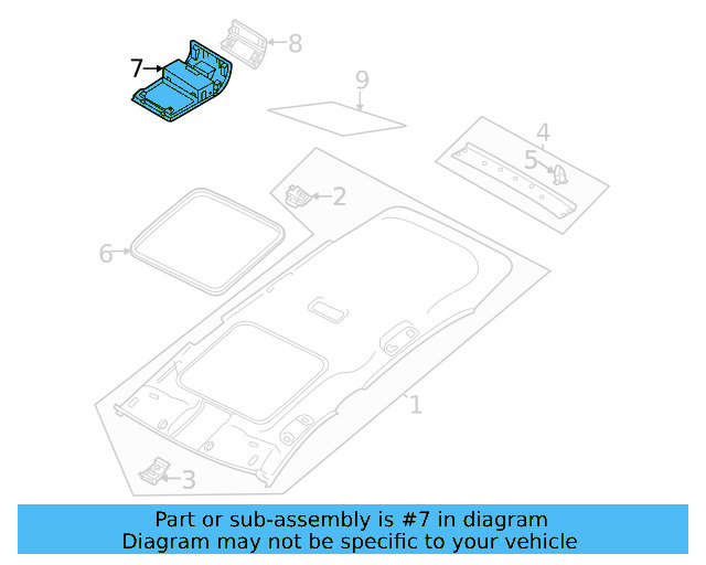 Housing 5G0-868-837-A-ZA2 - View 5