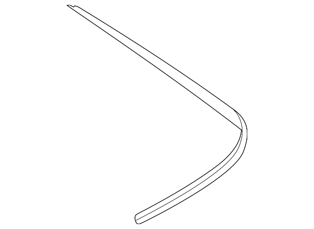 Top Cover Seal Strip 1E0-871-381 - View 2