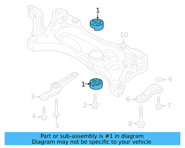 Cross 5Q0-198-037-A - View 4