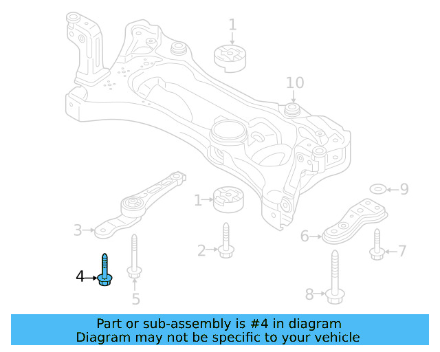 Suspension Stabilizer Bar Link Bolt N-106-994-01 - View 49