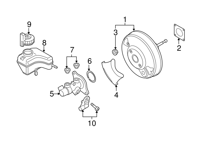 Master Cylinder Reservoir 1K1-611-301-E