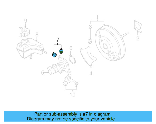 Master Cylinder Plug 357-611-817 - View 14
