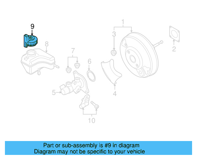 Cap 1K1-611-349-D - View 50