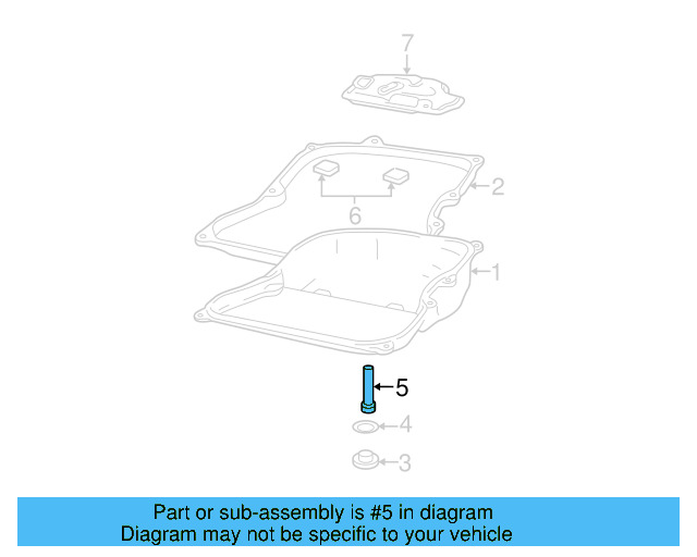Drain Plug Pipe 09G-321-363-D - View 4