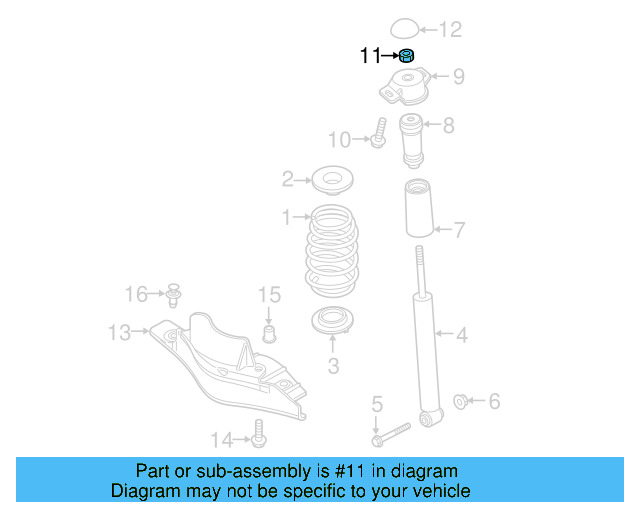 Top Nut WHT-007-127 - View 17