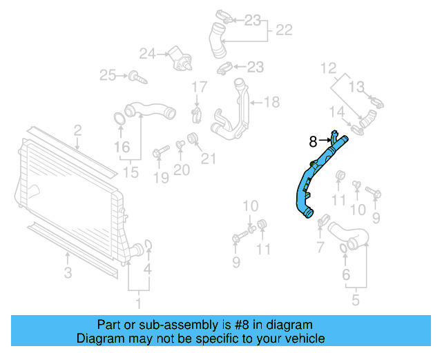 Pressure Pipe 1K0-145-840-AB - View 26