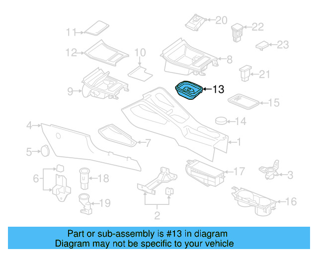Sound Absorber 1Q0-915-448 - View 6