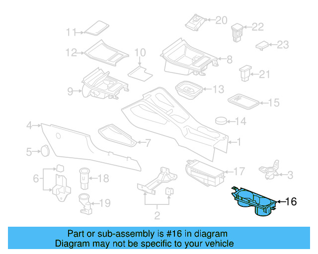 Sound Absorber 1Q0-805-886-A - View 9