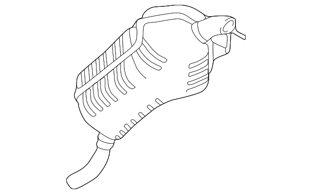 Muffler 3B0-253-609-H