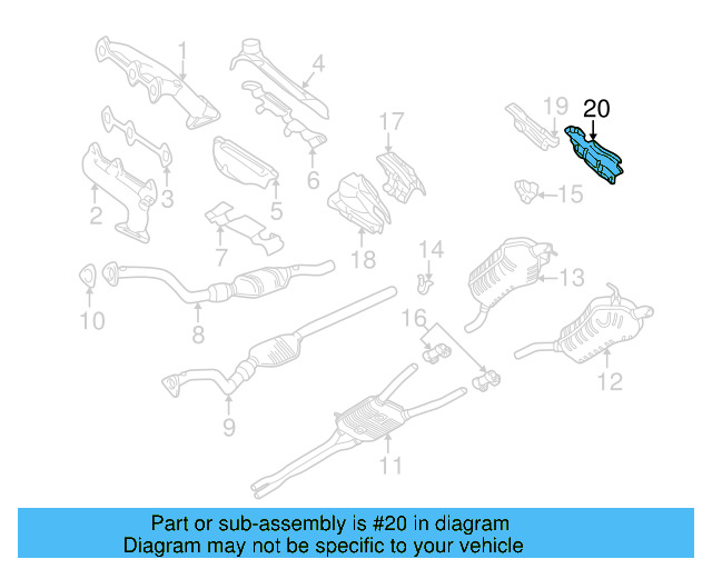 Heat Shield 3B0-804-172-C - View 8