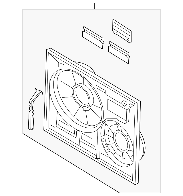 Fan Shroud 7L0-121-207-D - View 3