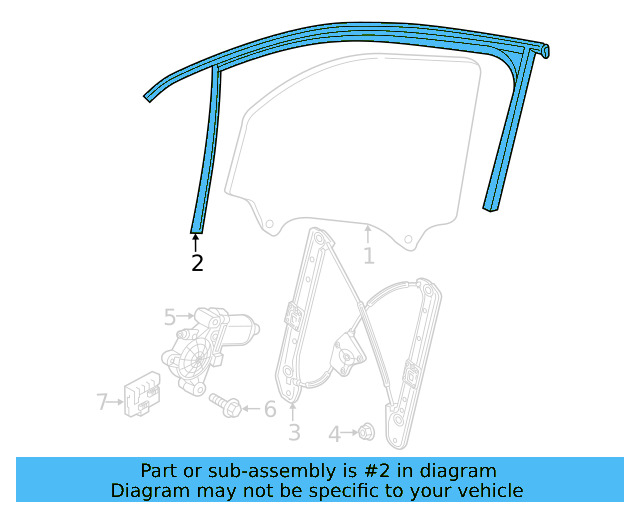 Window Channel 3CM-837-431-5AP - View 5