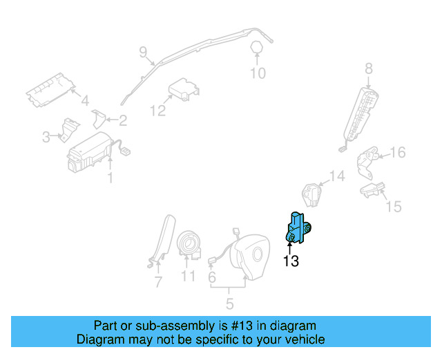 Ft Impact Sensor 5K0-959-659 - View 2