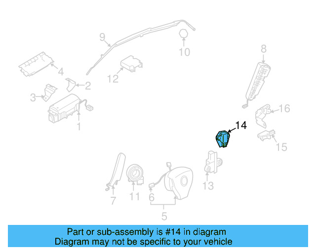 Side Impact Sens 5K0-959-354