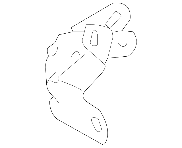 Side Impact Sens Rear Bracket 1K6-972-321