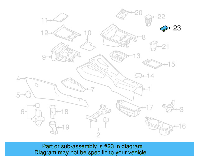 Blank Cover 1K0-959-623-C-3X1 - View 16