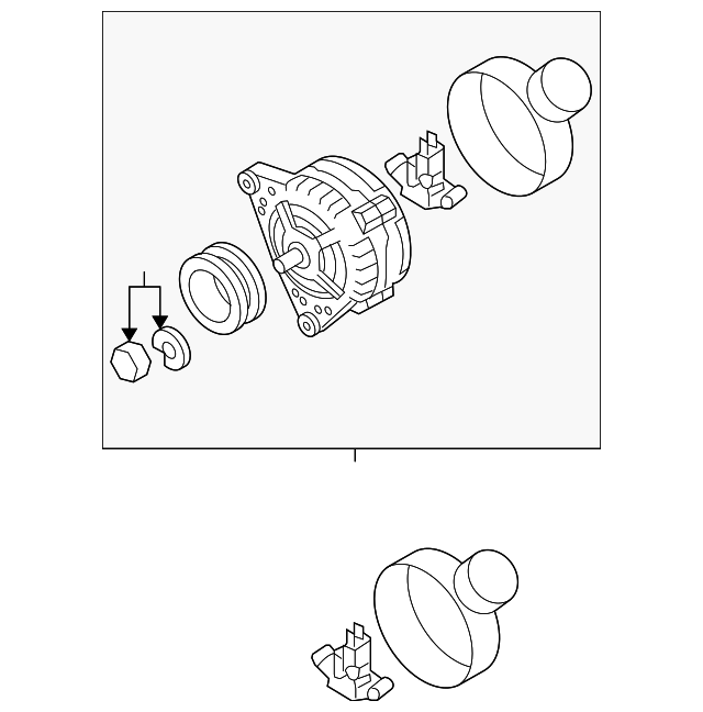 Alternator 038-903-018-P
