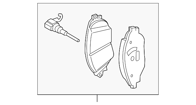 Brake Lining Front 5Q0-698-151-K - View 4