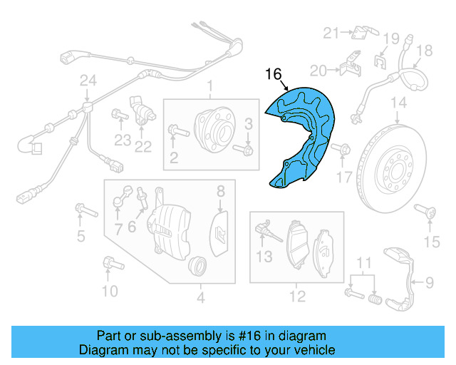 Splash Shield 5Q0-615-312-F - View 3