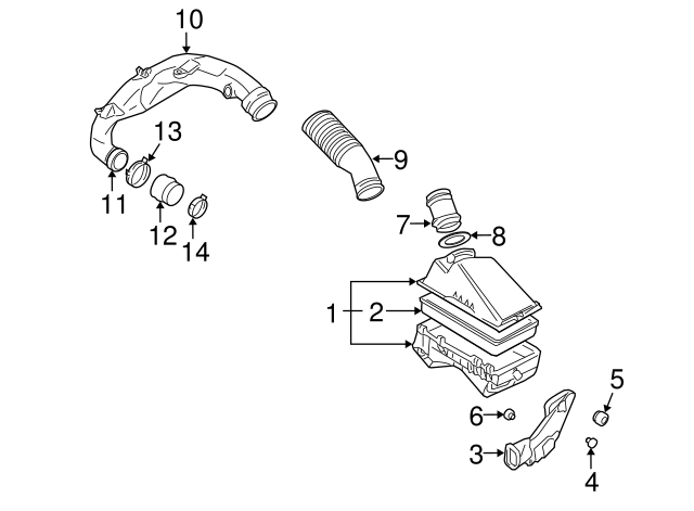 Air Filter 1J0-129-620 - View 9