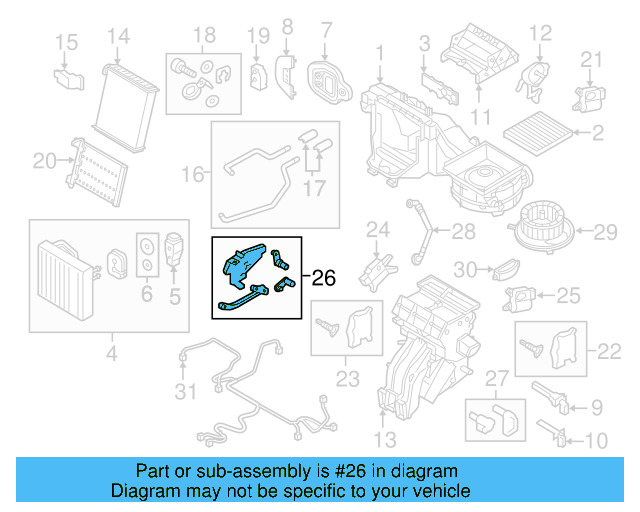 Lever Assembly 3Q0-898-141 - View 4