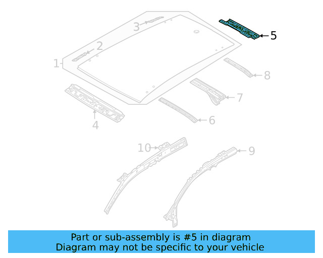Rear Header 2GJ-817-164-A - View 4
