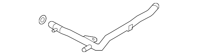 Engine Coolant Pipe O 06B-121-687 - View 11