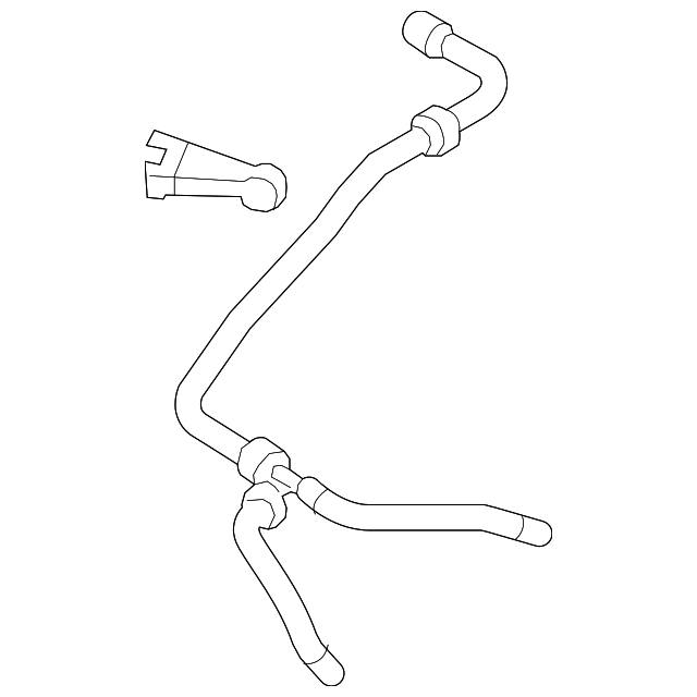 Reservoir Hose 5C0-122-109-D - View 3