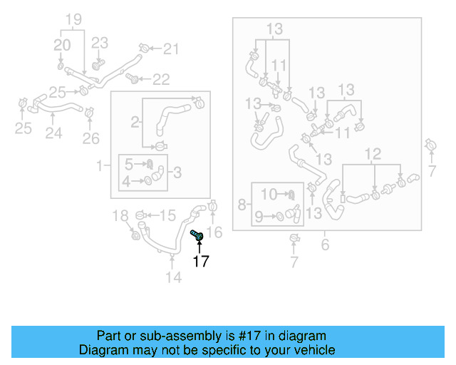 License Bracket Screw N-101-703-03 - View 5