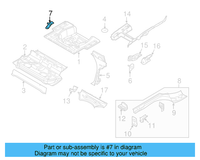 Seat Bracket 1K0-804-094-A - View 23
