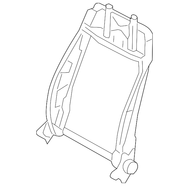 Seat Back Frame 1Q0-881-516-D