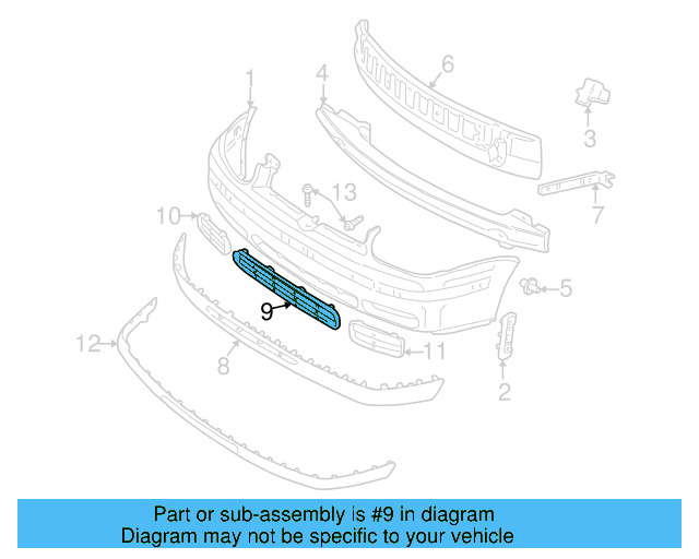 Air Grille 1J0-853-677-D-B41 - View 4
