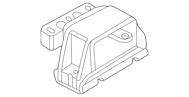 Rear Support 1J0-199-851-AB - View 3