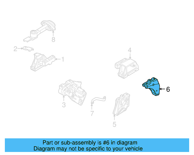 Bracket 1J0-199-117-N - View 22