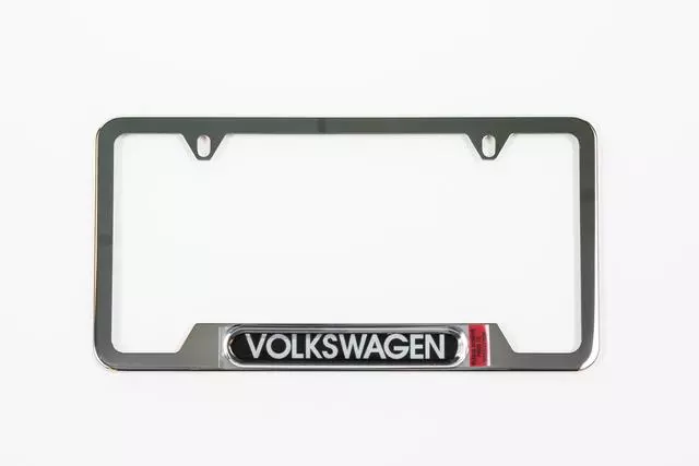 License Plate Frame, Volkswagen 5C0-071-801-P - View 4