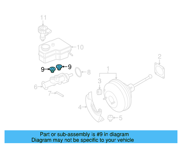 Master Cylinder Plug 357-611-817 - View 70
