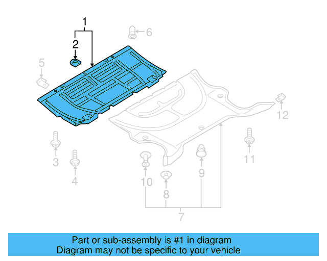 Front Shield 3D0-825-235-H - View 5