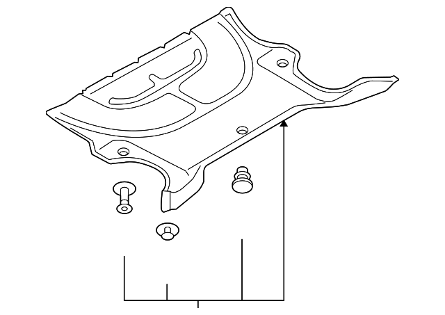 Rear Shield 3D0-825-236-T