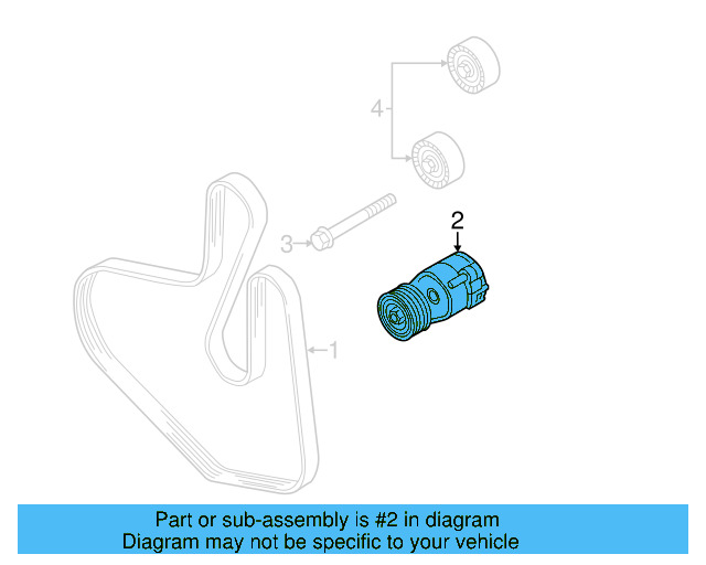 Belt Tensioner 022-145-299-L - View 6