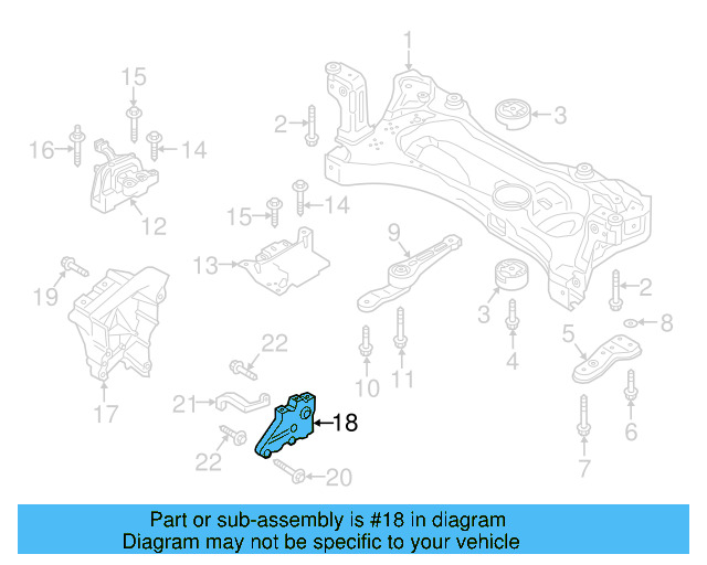 Mount Bracket 5Q0-810-811 - View 21
