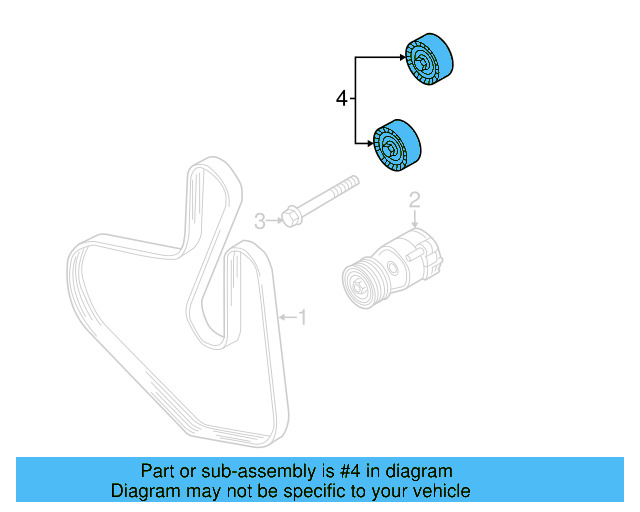 Idler Pulley 022-145-276-F - View 7