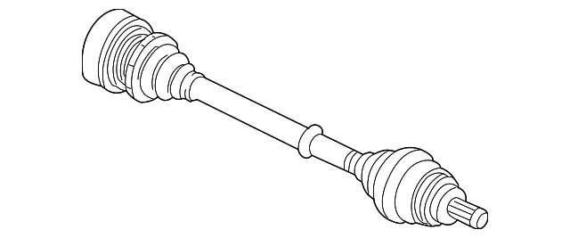 Axle Assembly 3C0-407-271-AJ - View 8