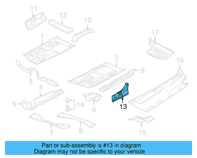 Bracket 3C0-813-088-A - View 6