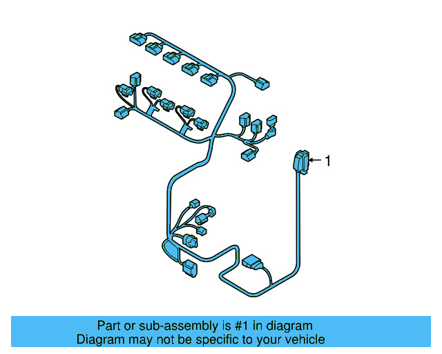 Engine Harness 07K-971-627-E - View 7
