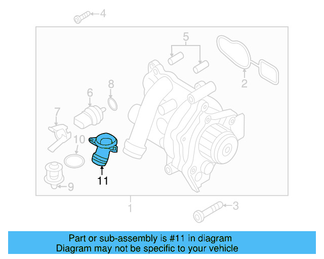 Engine Coolant Thermostat 06H-121-113-B - View 28