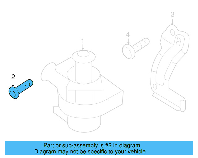 Water Pump Assembly Mount Bolt N-104-707-05 - View 43