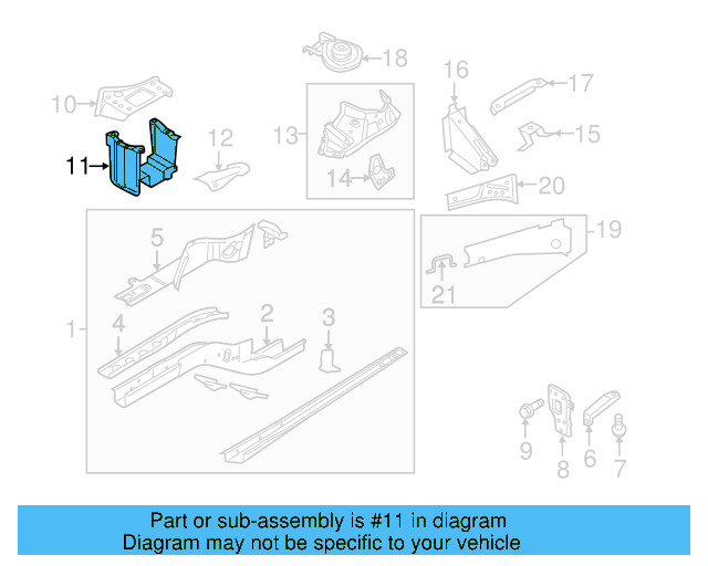 Trans Mount Bracket 5N0-810-811 - View 3