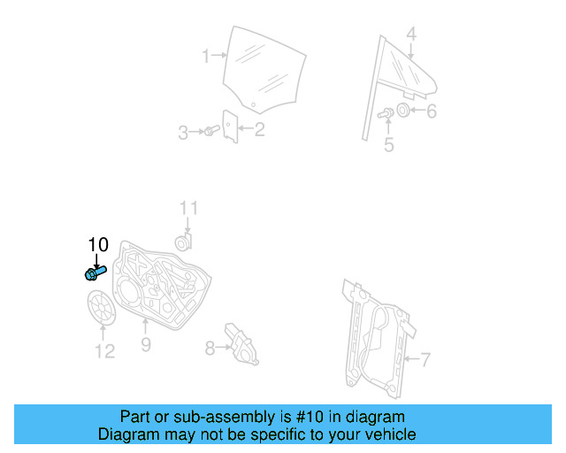 Inner Housing Bolt WHT-001-418-A - View 3